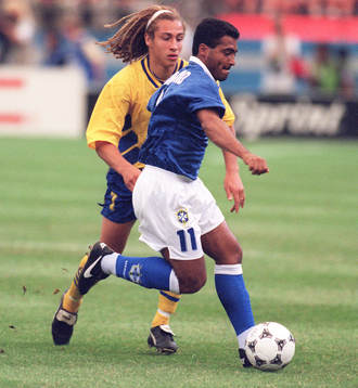 Henrik Larsson och Romario