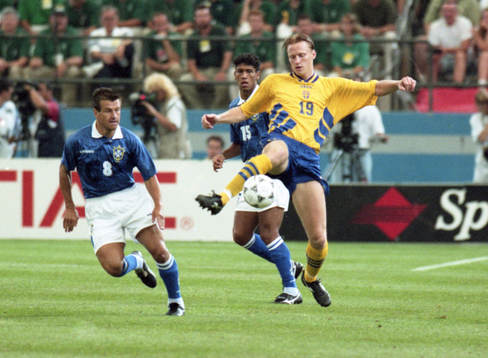 Dunga, Brasilien och Kennet Andersson, Sverige