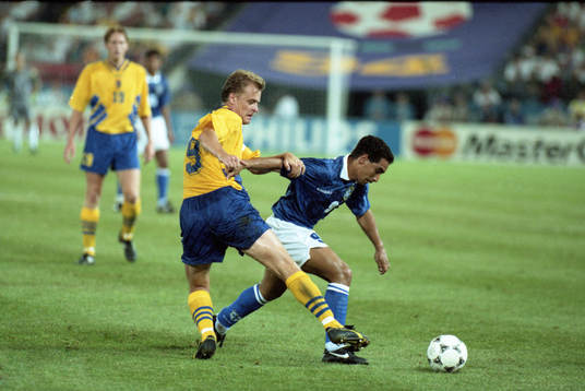 Jonas Thern, Sverige mot Zinho, Brasilien