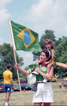 Fotboll, VM 94, Brasilien - Sverige, 1-1
