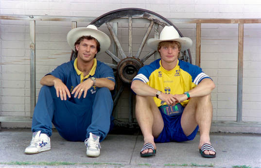 Pontus Kåmark och Stefan Schwarz