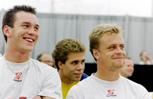 Patrik Andersson och Jonas Thern, Sverige