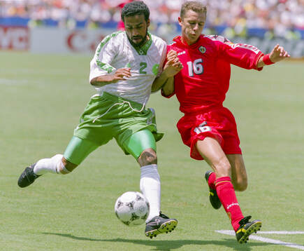 Bläddra bland fler bilder av Football, World Cup 94, Belgium - Saudi Arabia