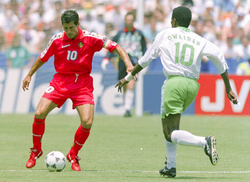 Football, FIFA World Cup 1994 (USA), Group F, Belgium -