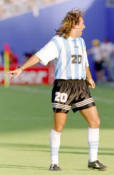 Football, FIFA World Cup 1994 (USA), Group D, Argentina -