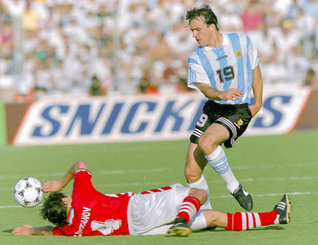 Football, FIFA World Cup 1994 (USA), Group D, Argentina -