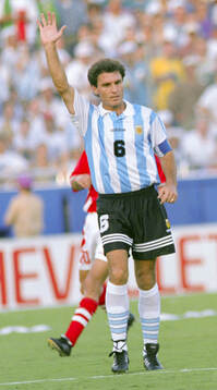 Football, FIFA World Cup 1994 (USA), Group D, Argentina -