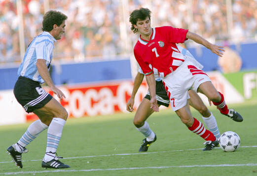Football, FIFA World Cup 1994 (USA), Group D, Argentina -