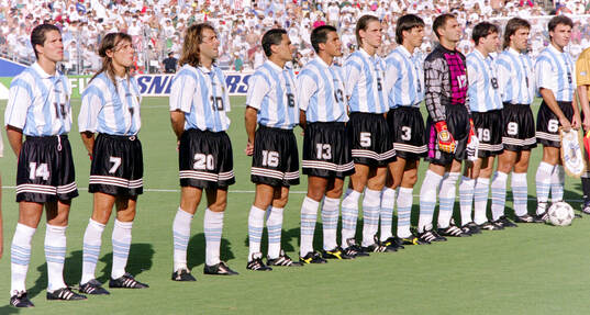 Football, FIFA World Cup 1994 (USA), Group D, Argentina -