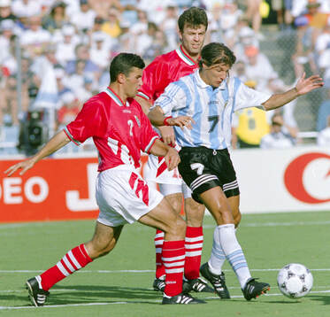 Football, FIFA World Cup 1994 (USA), Group D, Argentina -