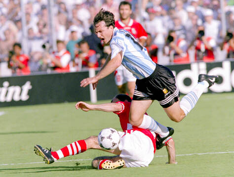 Football, FIFA World Cup 1994 (USA), Group D, Argentina -