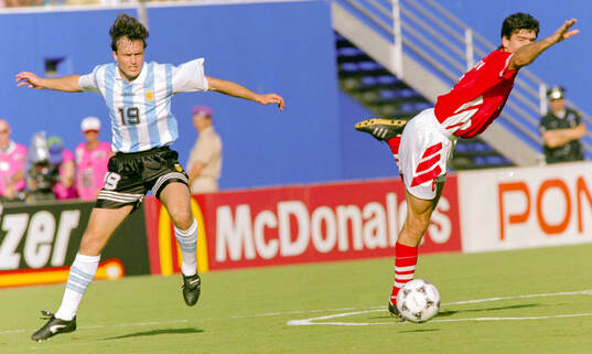 Football, FIFA World Cup 1994 (USA), Group D, Argentina -
