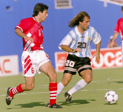 Football, FIFA World Cup 1994 (USA), Group D, Argentina -