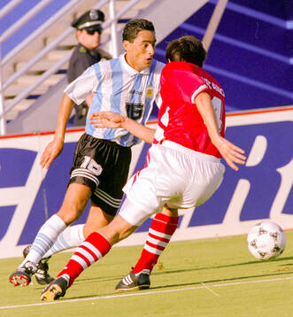 Football, FIFA World Cup 1994 (USA), Group D, Argentina -