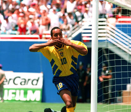 Martin Dahlin, Sverige, jublar