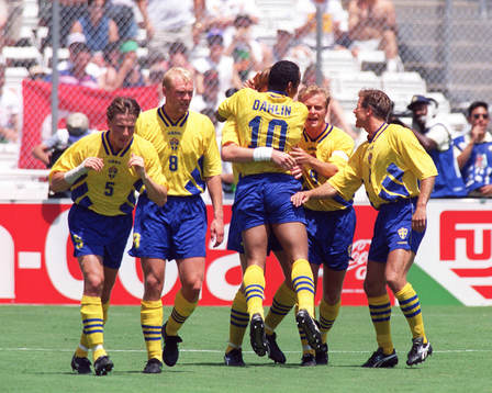 Roger Ljung, Klas Ingesson, Martin Dahlin, Jonas Thern och