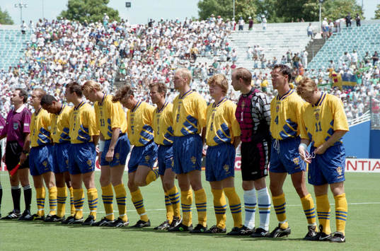 Jonas Thern, Martin Dahlin, Patrik Andersson, Kennet