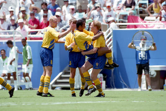 Jubel, Glädje, Klas Ingesson, Roger Ljung, Martin Dahlin,
