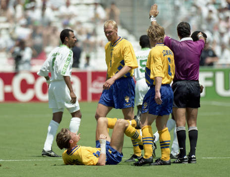Roger Ljung, Klas Ingesson, Stefan Schwarz, Sverige