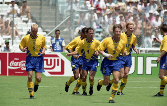 Klas Ingesson, Martin Dahlin, Joachim Björklund, Kennet