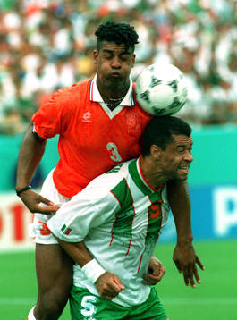 Frank Rijkaard och Paul McGrath