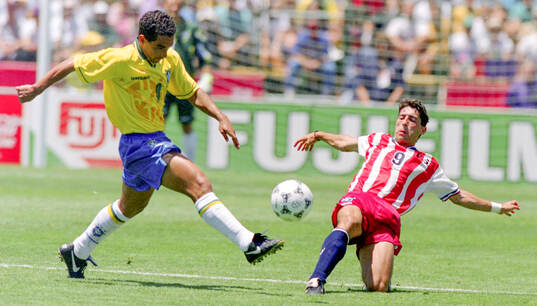 Football, FIFA World Cup 1994 (USA), Round of 16, Brazil -