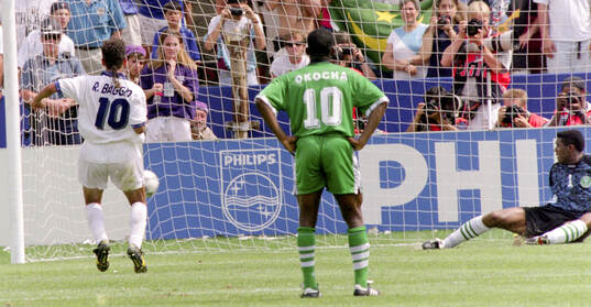 Football, FIFA World Cup 1994 (USA), Round of 16, Nigeria -