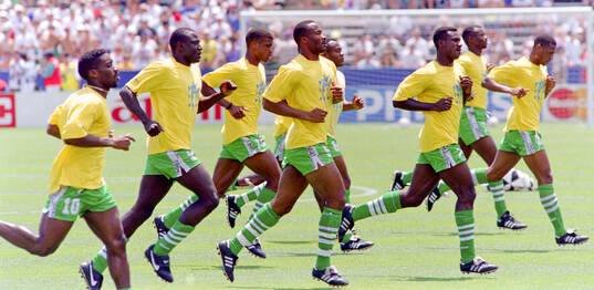 Football, FIFA World Cup 1994 (USA), Round of 16, Nigeria -