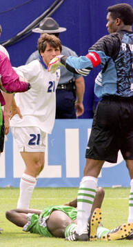 Football, FIFA World Cup 1994 (USA), Round of 16, Nigeria -