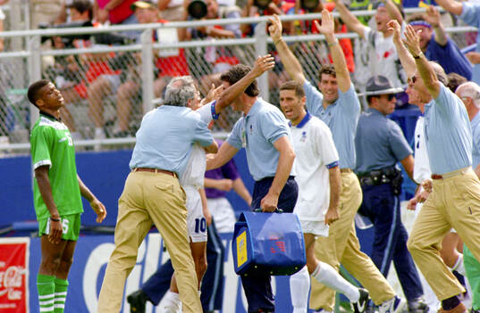 Football, FIFA World Cup 1994 (USA), Round of 16, Nigeria -
