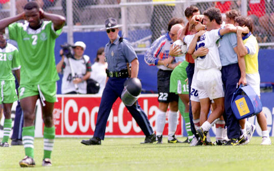 Football, FIFA World Cup 1994 (USA), Round of 16, Nigeria -