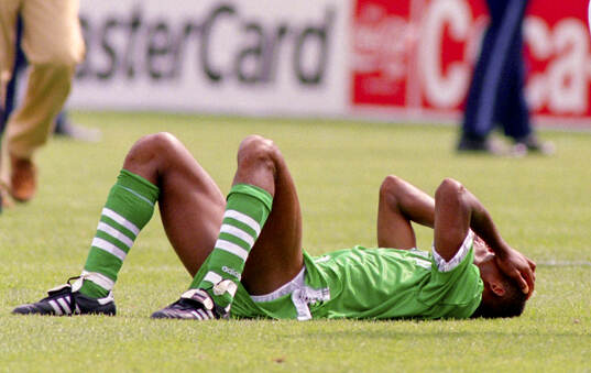 Football, FIFA World Cup 1994 (USA), Round of 16, Nigeria -