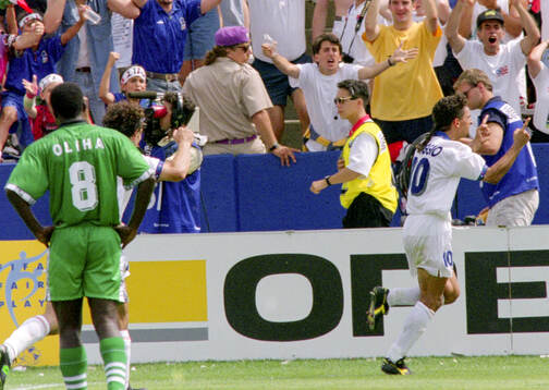 Football, FIFA World Cup 1994 (USA), Round of 16, Nigeria -