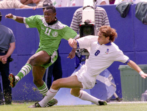 Football, FIFA World Cup 1994 (USA), Round of 16, Nigeria -