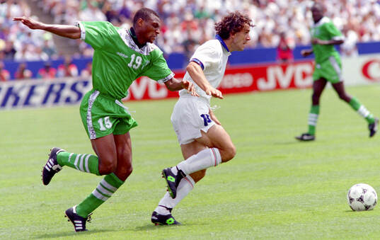 Football, FIFA World Cup 1994 (USA), Round of 16, Nigeria -