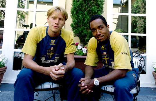 Kennet Andersson och Martin Dahlin, Sverige