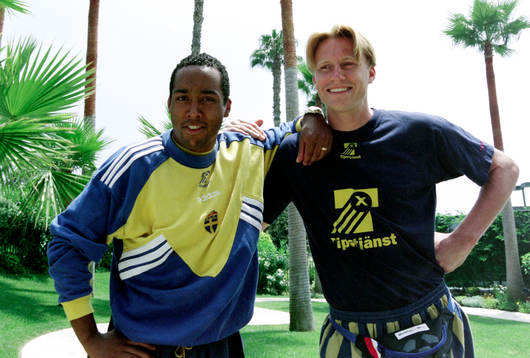 Martin Dahlin och Kennet Andersson, Sverige