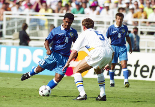 Roger Ljung, Sverige mot Romario, Brailien