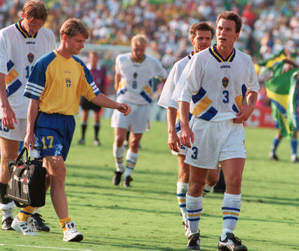 Roland Nilsson och Patrik Andersson, depp