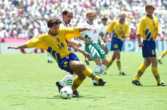 Pontus Kåmark, och Stefan Schwarz, Sverige