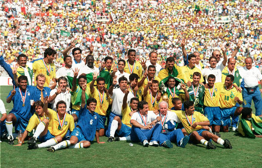 Brasilien, lagbild, världsmästare, guld, jubel, glädje