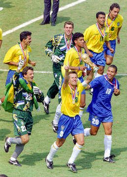 Football, FIFA World Cup 1994 (USA), Final, Brazil - Italy