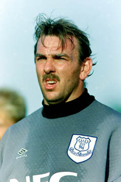 Neville Southall, målvakt i Everton