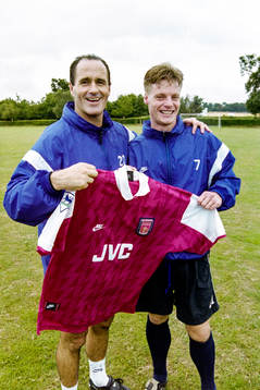 George Graham, tränare och Stefan Schwarz