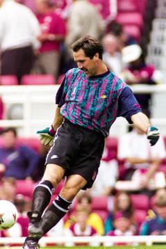 David Seaman, målvakt i Arsenal
