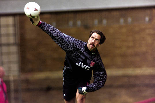 David Seaman, målvakt i Arsenal