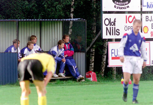 Björn Andersson, tränare i Bjärnum