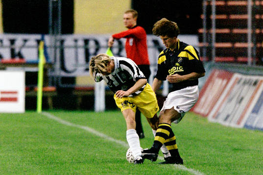 Fotboll, Allsvenskan, AIK - Landskrona, 3-2