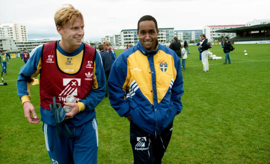 Kennet Andersson och Martin Dahlin, Sverige