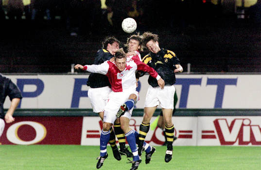Fotboll, Uefacupen, AIK - Slavia Prag, 0-0